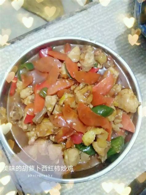 胡萝卜炒鸡怎么做 胡萝卜炒鸡的做法 豆果美食