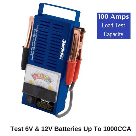 Kincrome Car Battery Load Tester Or V A Volt Meter Analyzer