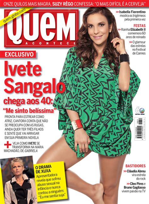 Celebritys Brasil Ivete Sangalo Posa Sexy E Elegante Para Capa Da