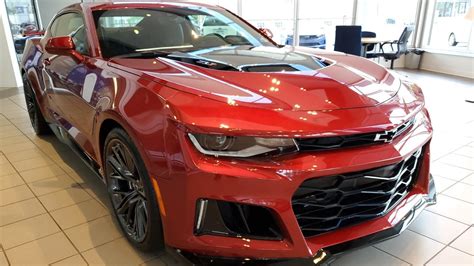 2021 Chevrolet Camaro Zl1 Coupe In Wild Cherry Tintcoat Youtube