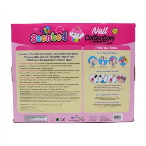 Hot Focus Scented Nail Art Collection 111 Piece Emoji 1 Frys Food Stores