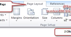 Moch Adi Abdurrahman Cara Mengatur Ukuran Kertas Di Word