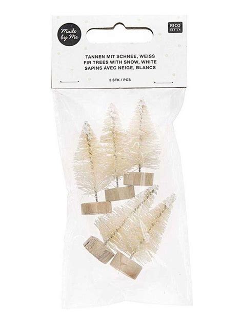 10 Sapins De Noël En Bois Blanc 5 Cm Blanc Kiabi 860€