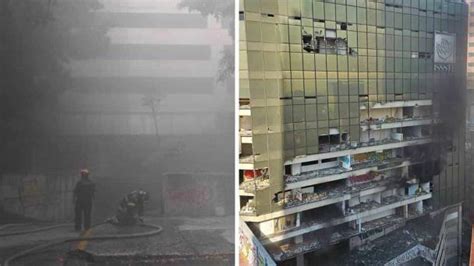 Se Incendia Edifico En Paseo De La Reforma Era Del ISSSTE