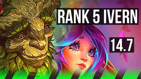 IVERN Vs LILLIA JGL Rank 5 Ivern 1 1 13 NA Challenger 14 7