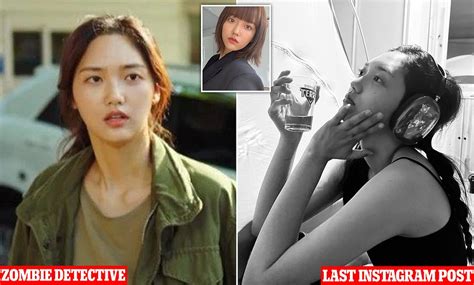 S Korean Netflix Actress Jung Chae Yul Is Found Dead At Home Aged 26 Daily Mail Online