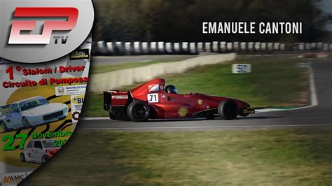 Emanuele Cantoni Formula Gloria F Driver Circuito Di Pomposa Youtube