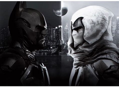 The Batman on Instagram: “Batman V MoonKnight Art by @mizuriofficial # ...