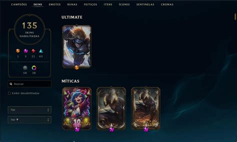 Conta Lol D4 200 Skins Tft Wild Rift Barato League Of Legends DFG