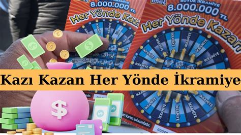 8 Milyon Ödüllü Kazı Kazan Her Yöne Kartında İkramiye Arıyoruz YouTube