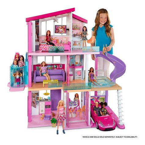 Barbie dreamhouse & furniture & barbies included! - ayanawebzine.com