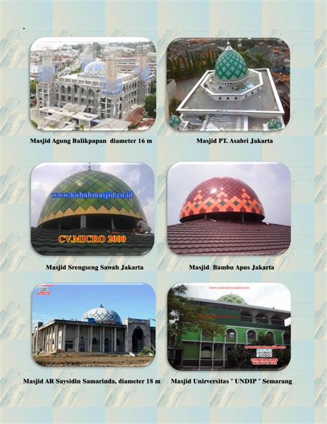 PDF Masjid Agung Balikpapan Diameter 16 M Masjid PT Asabri