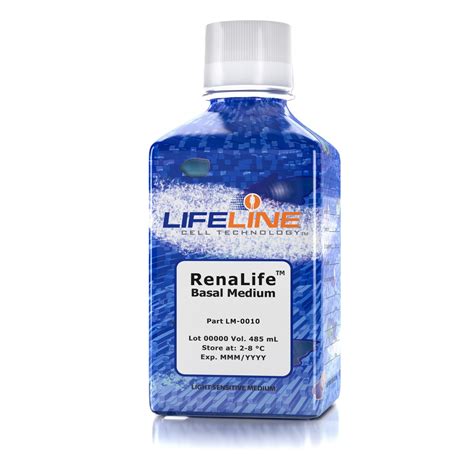 RenaLife Renal Epithelial Cell Culture Basal Medium