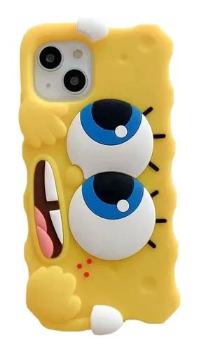 Funda Bob Esponja Arenita Patricio Gary Para IPhone Mica Meses Sin