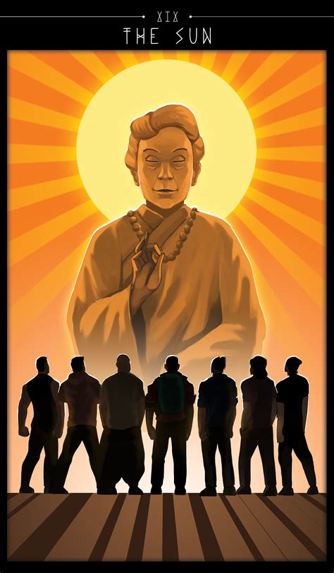 ArtStation - tarot the sun