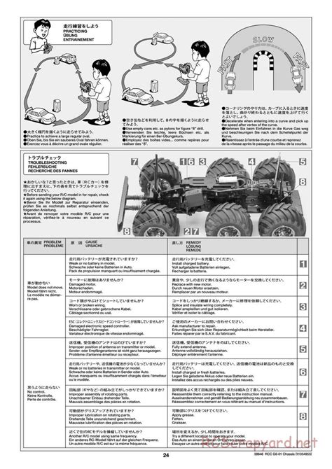 Tamiya 58646 Manual • Konghead 6x6 G6 01 • Rcscrapyard Radio