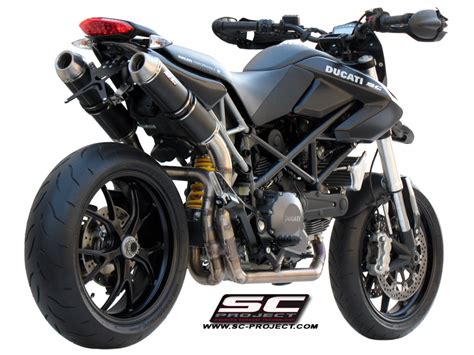 Ducati Hypermotard 796 2 Into 2 GP EVO Full System Exhaust By SC Project