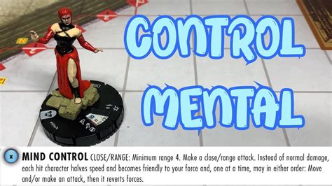 CÓmo Jugar Heroclix Control Mental Poderes EstÁndar 2023 Youtube