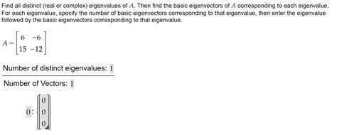 Solved Find All Distinct Real Or Complex Eigenvalues Of A Chegg