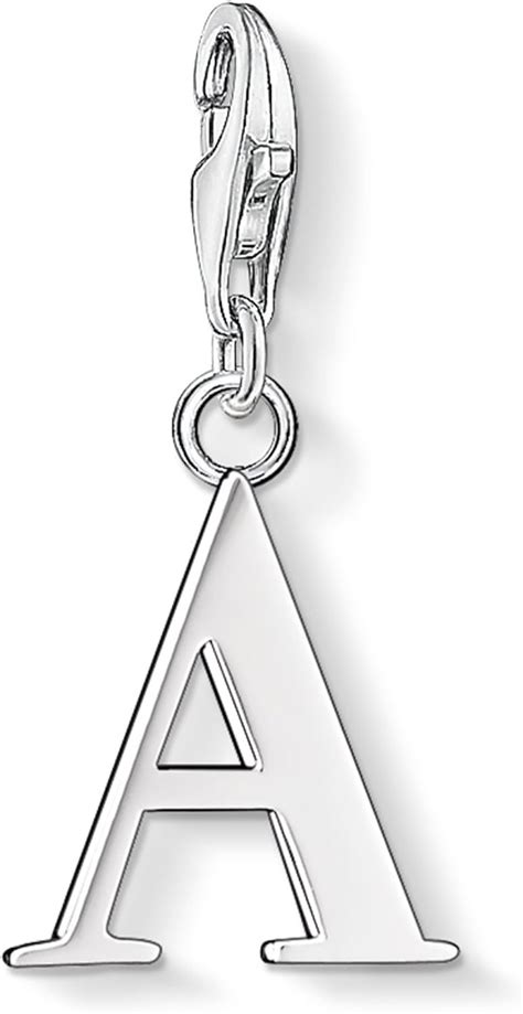 Thomas Sabo Damen Charm Anh Nger A Buchstabe Charm Club Sterling