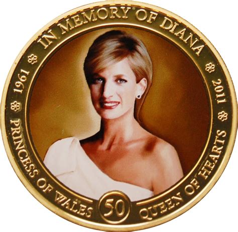 1 Dollar Elizabeth II Princess Diana Of Wales Islas Cook Numista