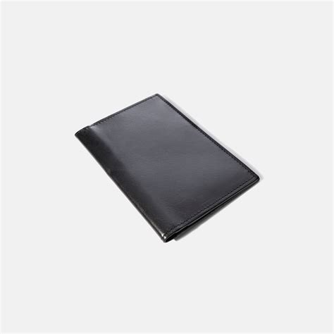 Baron — Passport Cover Black Leather