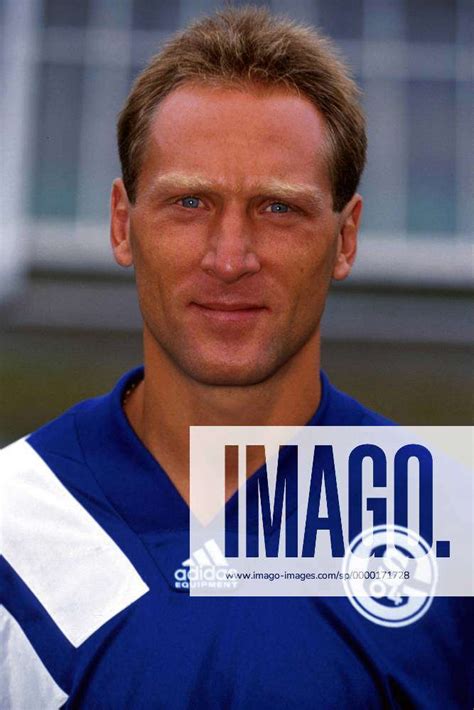 Andreas Müller Schalke im Porträt Fußball 1 BL Herren Saison 1994