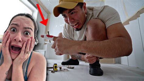 Nail In Finger Prank On Wife 🤕🤭 Youtube