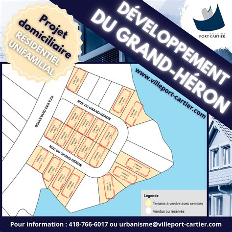 Projet De D Veloppement Domiciliaire Ville De Port Cartier