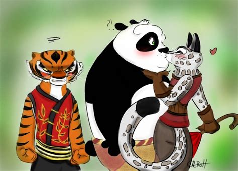 Gallery For Kung Fu Panda Tigress And Viper Kiss