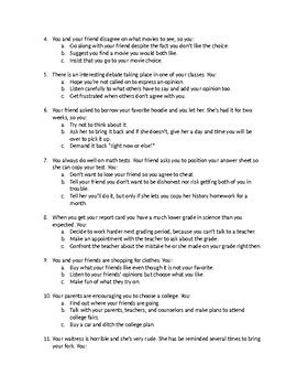 Passive, Aggressive, and Assertive Personality Quiz for Teens by Jennie ...