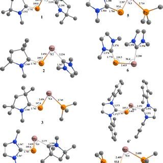 Optimized Geometries Of Compounds To In Singlet Ground State With