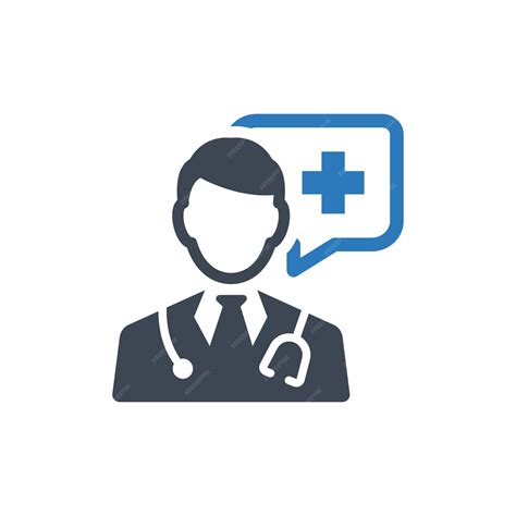 Premium Vector | Doctor advice icon