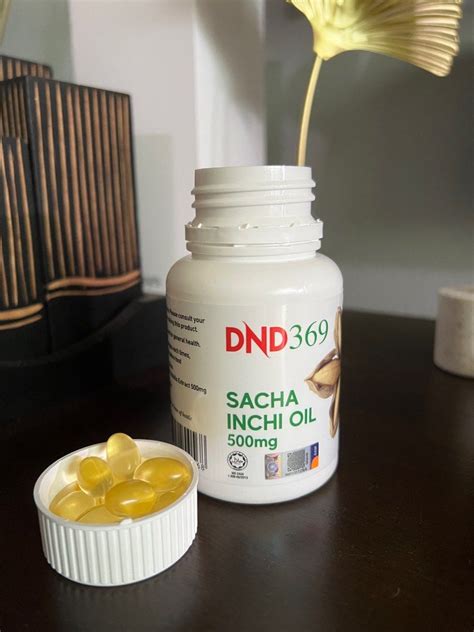 Sacha Inchi Oil DND 369 By Dr Noordin Darus Health Nutrition Health