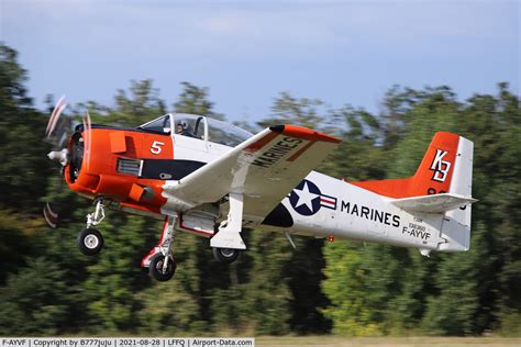 Aircraft F AYVF 1954 North American T 28B Trojan C N 200 431 Photo By