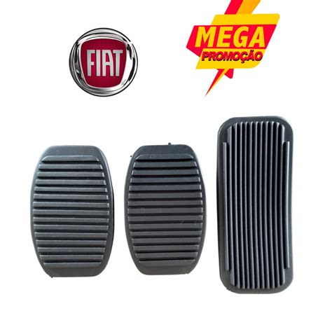 Kit Capa Pedal Fiat Palio 1996 1997 1998 1999 2000 2001 2002 2003 2004