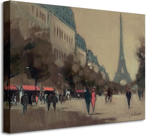 Pyramid International Paryż Wieża Eiffel Obraz Na Płótnie 40X30 Cm