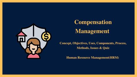 Compensation Management Concept Objectivesuses Components Process Methods And Issues