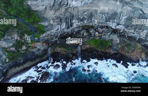 Suwehan Beach At Nusa Penida Island Bali Indonesia Stock Video