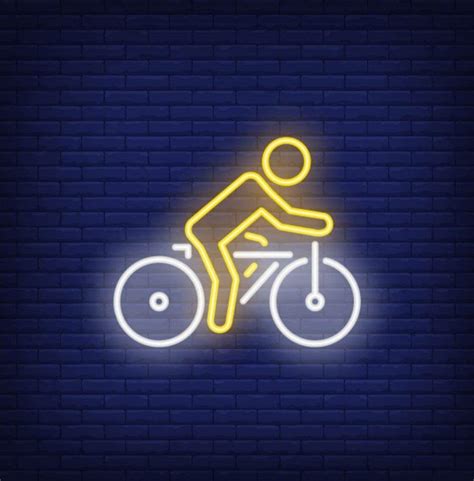 Bicycle Neon Sign Bike Neon Light Sign Bmx Led Neon Sign Etsy