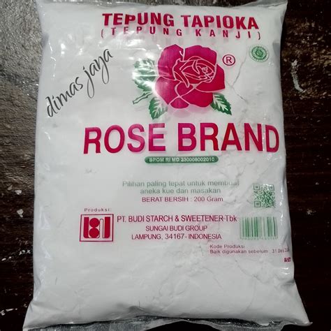 Jual Tepung Tapioka Rose Brand Gr Tepung Kanji Shopee Indonesia