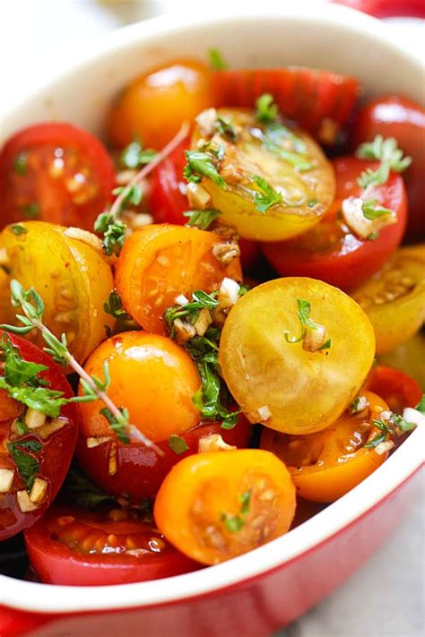 Marinated Tomatoes Easy Delicious Recipes