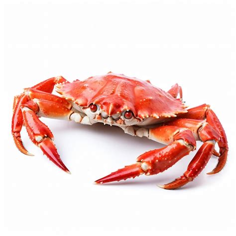 Premium Ai Image King Crab Isolated On White Background