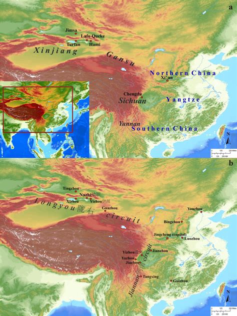 Tang And Song Dynasty Map