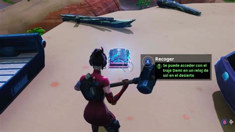 Fortbyte 40 Cómo Obtenerlo En Fortnite Con El Traje Demi En Un Reloj