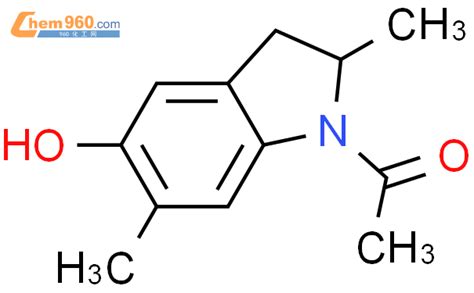 91125 98 3 1H INDOL 5 OL 1 ACETYL 2 3 DIHYDRO 2 6 DIMETHYL 化学式结构式分子式