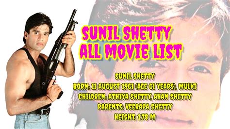 Sunil Shetty All Movie List Suniel Shetty Filmography Suniel