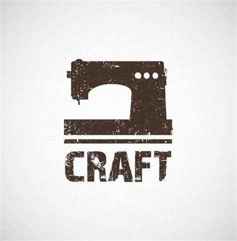 Craft logo business idea. Tool of design 376406 Vector Art at Vecteezy