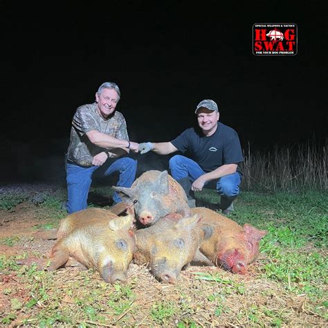 Night Hog Hunting In Georgia — Hog S W A T Guided Night Hog Hunt