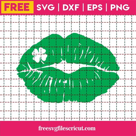 St Patricks Day Lips Svg Free Free Svg Files For Cricut